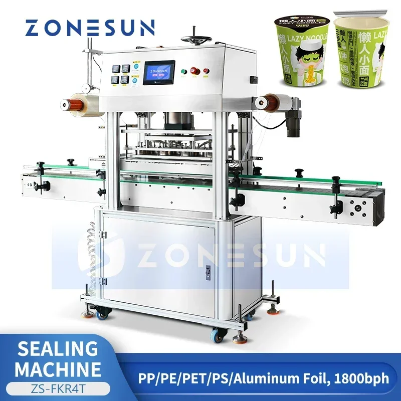 ZONESUN ZS-FKR4T Auto Jar Bott - огляд і ціна Heat Press Machine