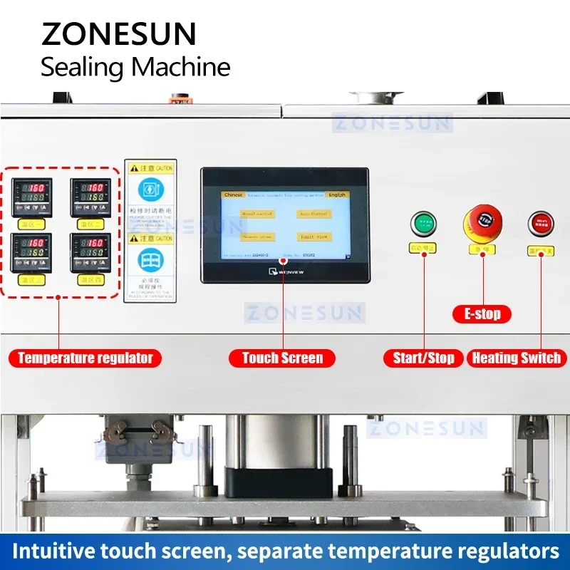 ZONESUN ZS-FKR4T Auto Jar Bott - огляд і ціна Heat Press Machine