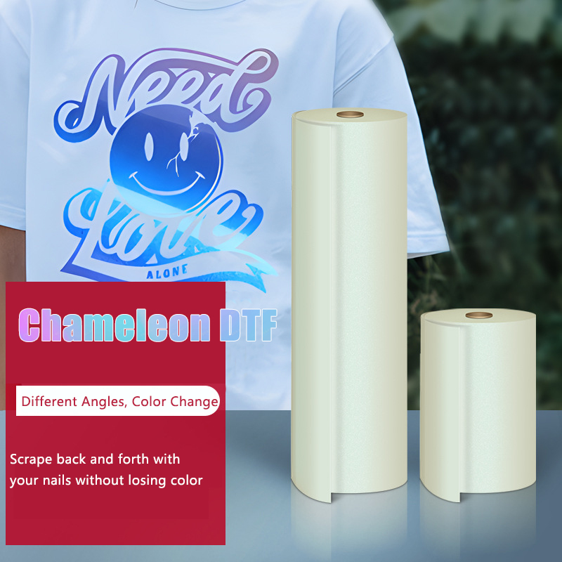 Chameleon Color-Changeable DTF - огляд і ціна Dtf Hot Peel Film