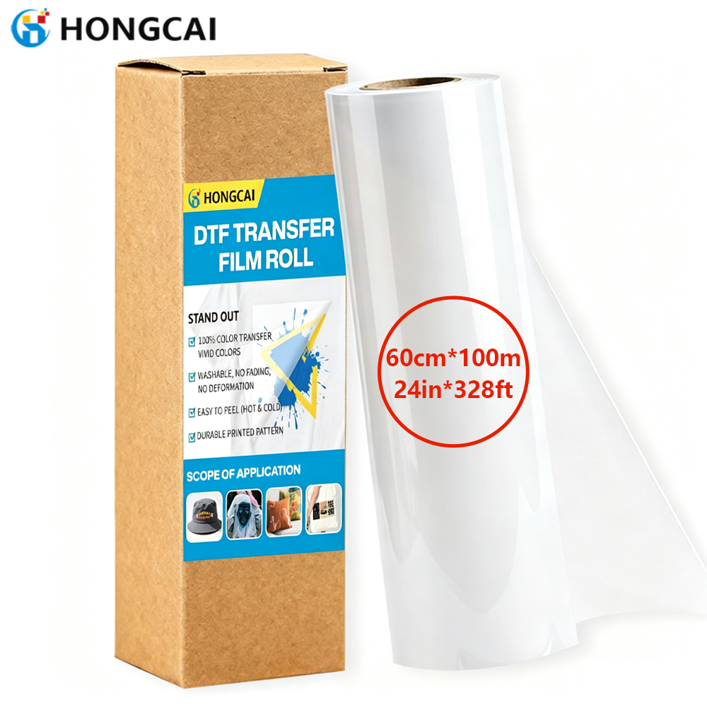 DTF Transfer Film Rolls 24in×3 - огляд і ціна Commercial Printing On Fabric