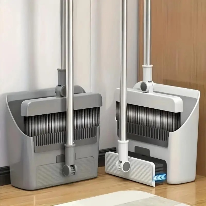 3-in-1 Foldable Broom Dustpan  - огляд і ціна Squeegee Holder Screen