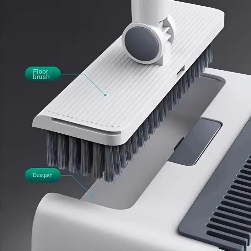 3-in-1 Foldable Broom Dustpan  - огляд і ціна Squeegee Holder Screen