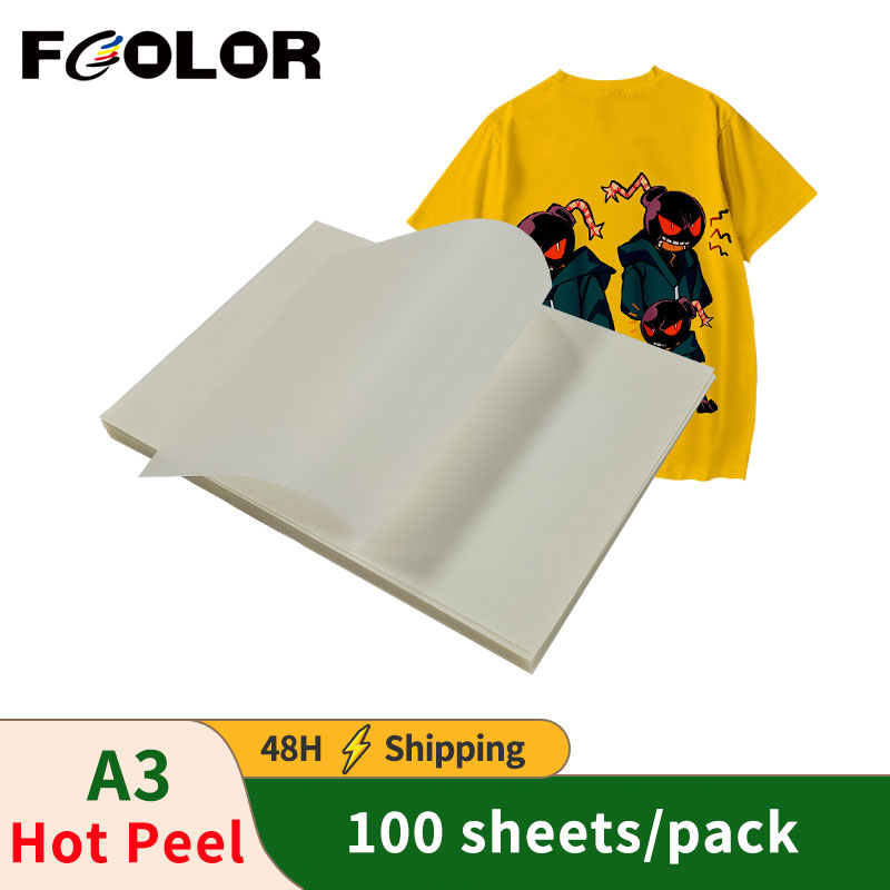 100PCS A3 DTF PET Film Matte H - огляд і ціна Dtf Hot Peel Film