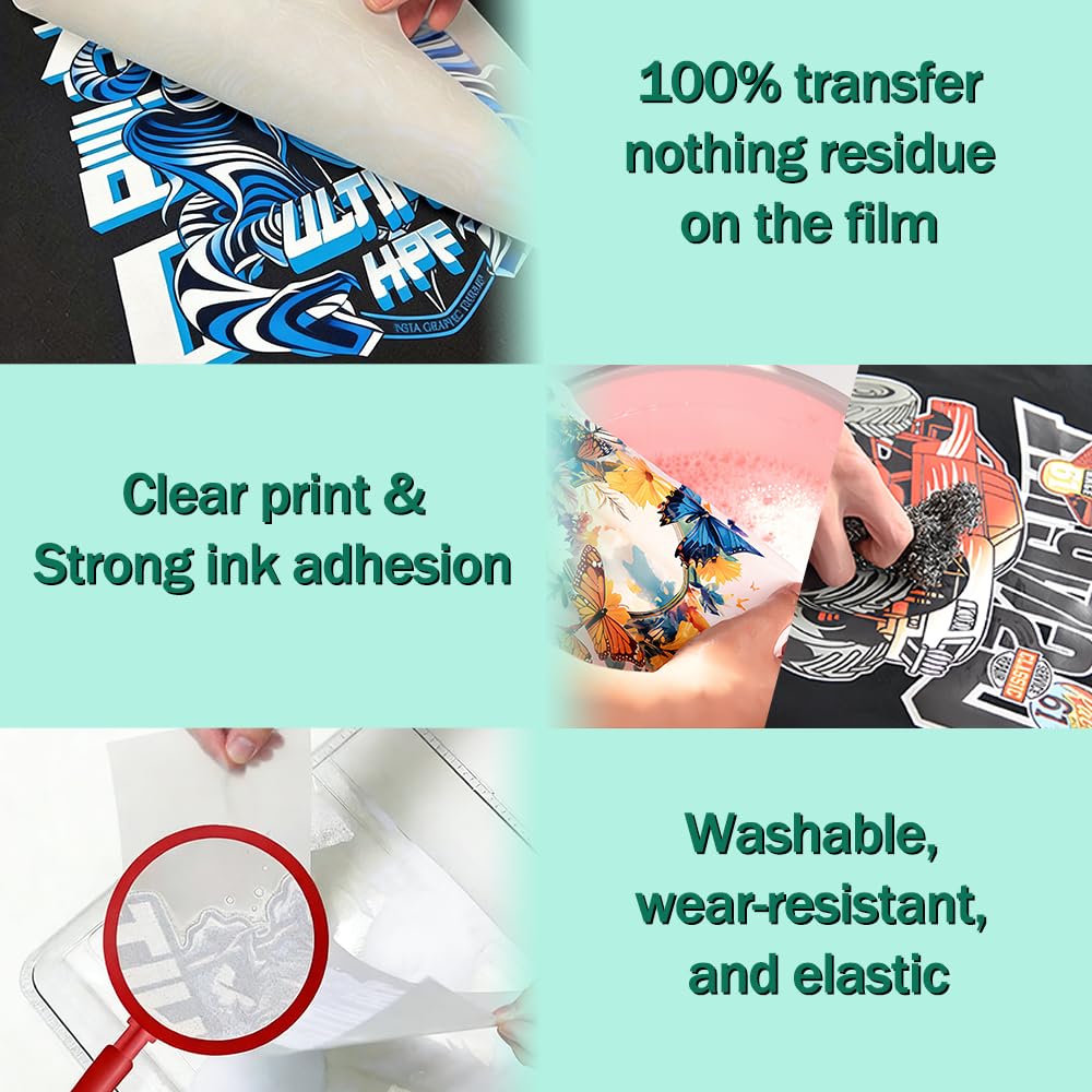 HONGCAI 30 sheets A4 DTF Trans - огляд і ціна Dtf Hot Peel Film