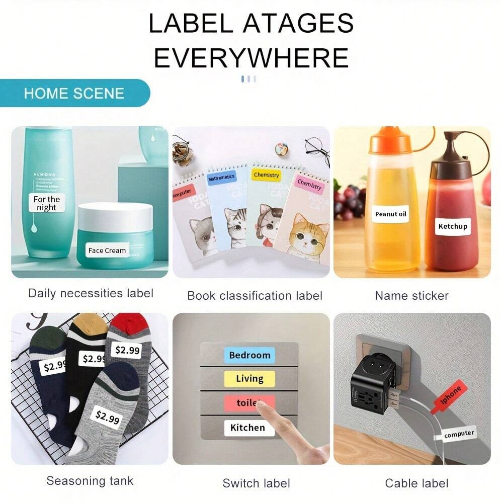 Marklife 3Rolls Labels P15 The - огляд і ціна Commercial Shirt Printing Machine