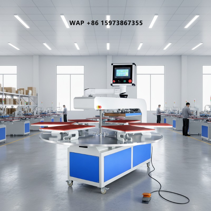 Factory Automatic 6-Station T- - огляд і ціна Heat Press Machine